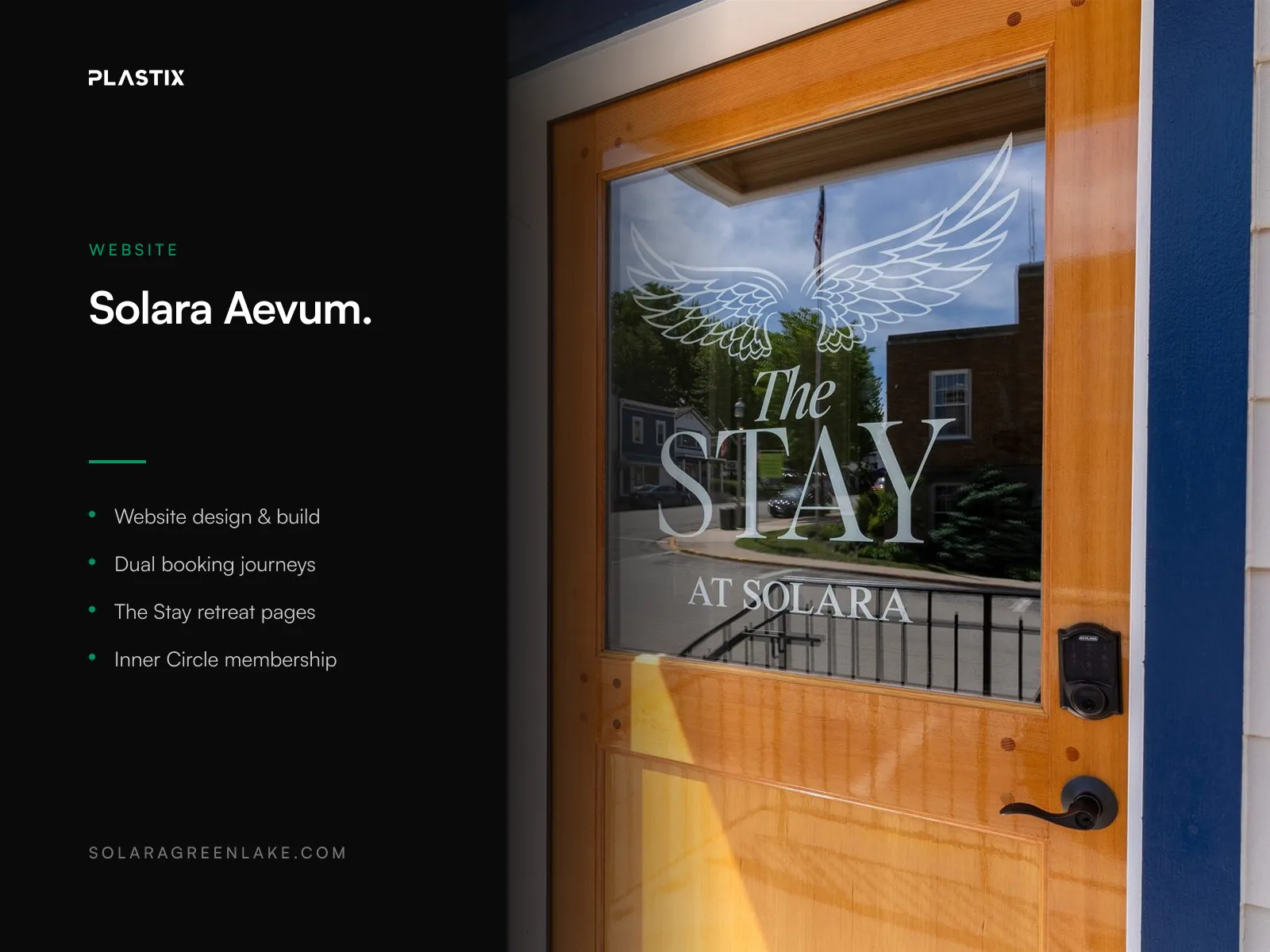 Solara Aevum Wellness & Aesthetics website design alongside editorial brand photography
