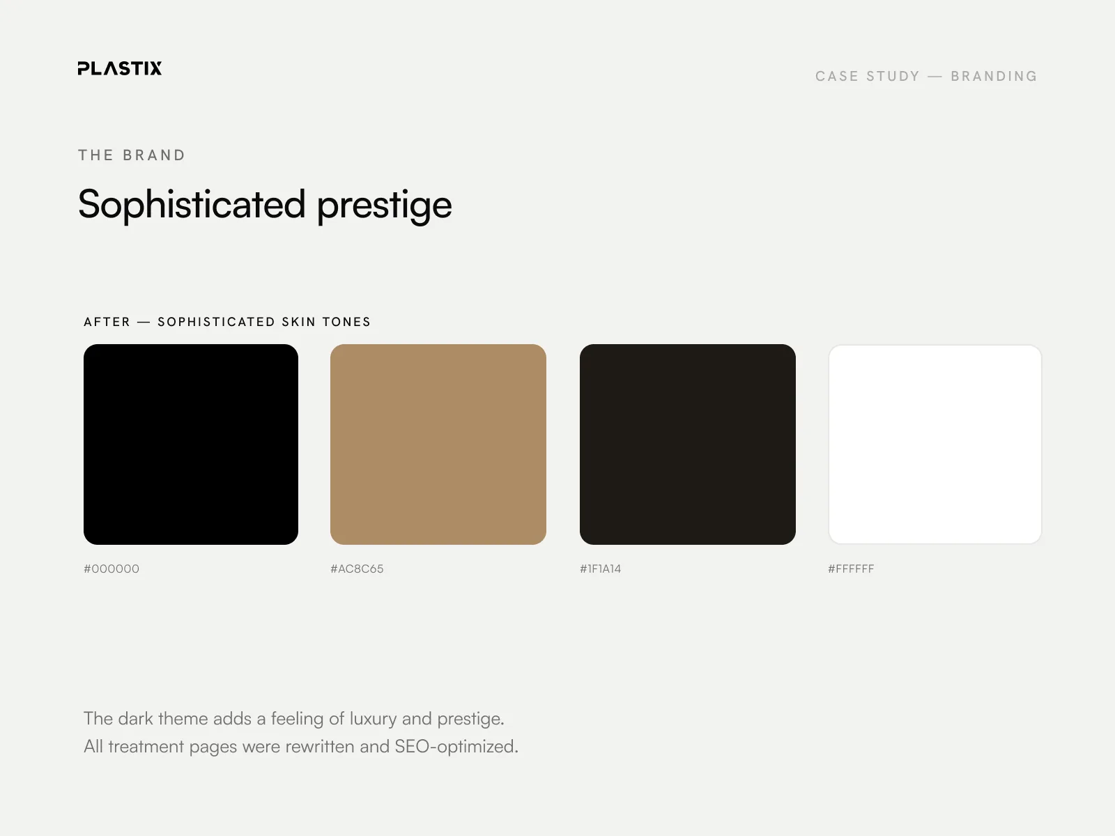 Brand direction designed for Charette Cosmetics