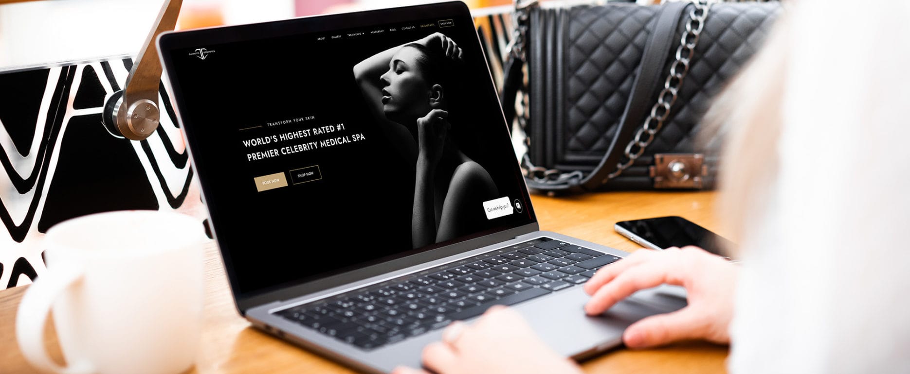 Charette Cosmetics Medical Spa Website Design
