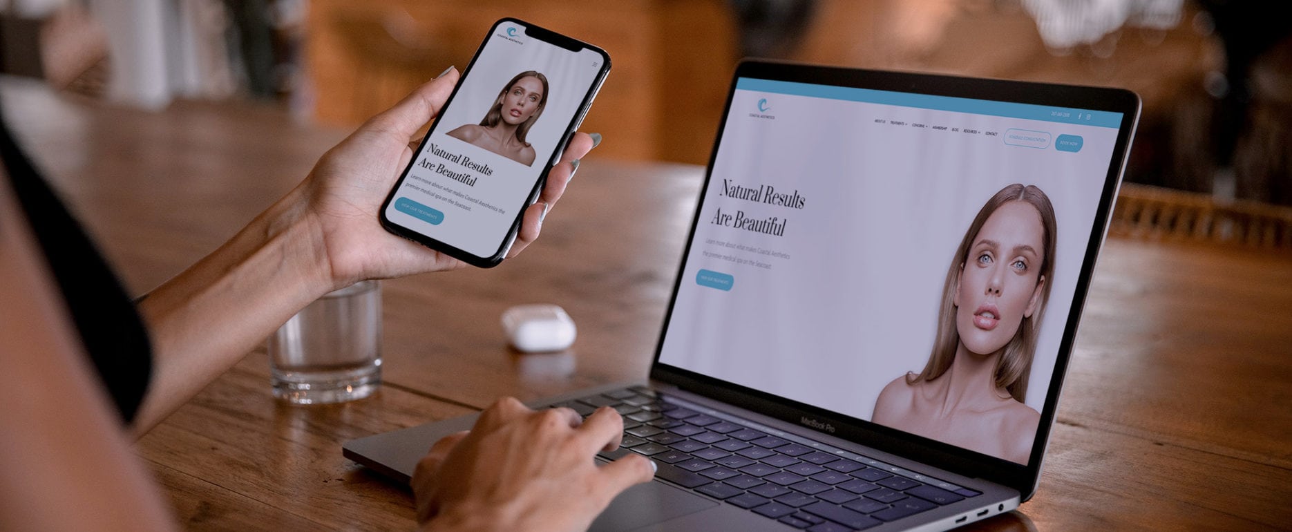 Coastal Aesthetics Website Redesign