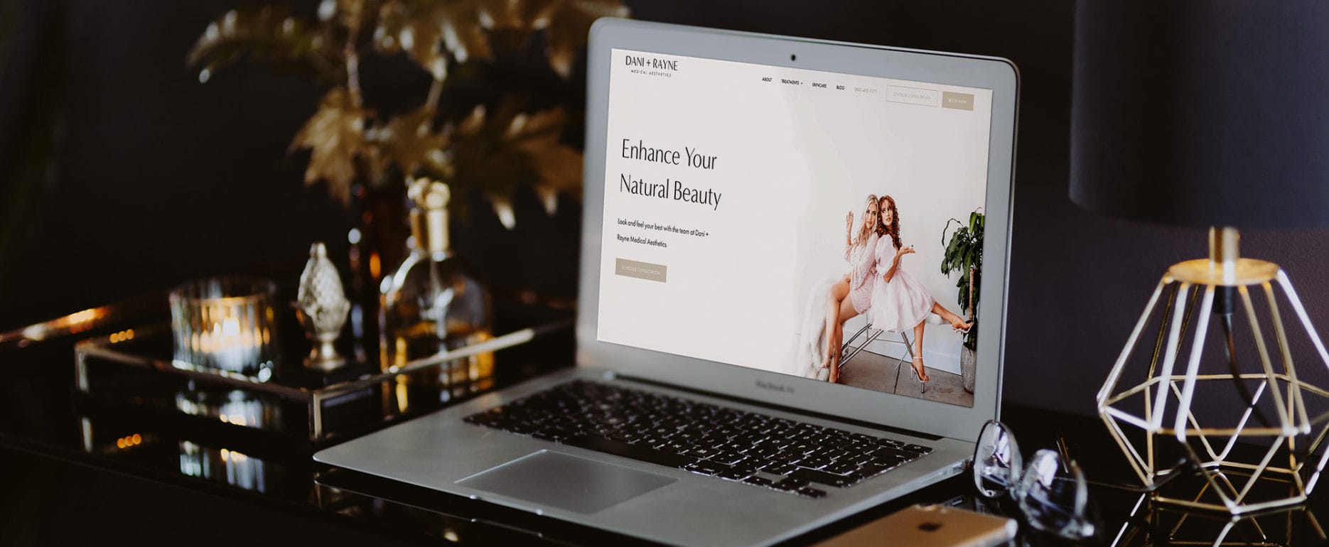 Dani Rayne Medical Aesthetics Website Design