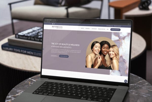 Beyond Skin Aesthetics Website Design - Med Spa Web Design